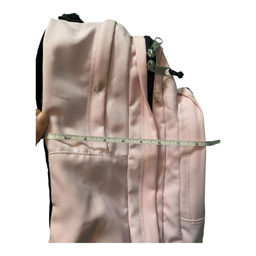 Vintage Jansport Canvas Backpack - Light Pink - Picture 9 of 9